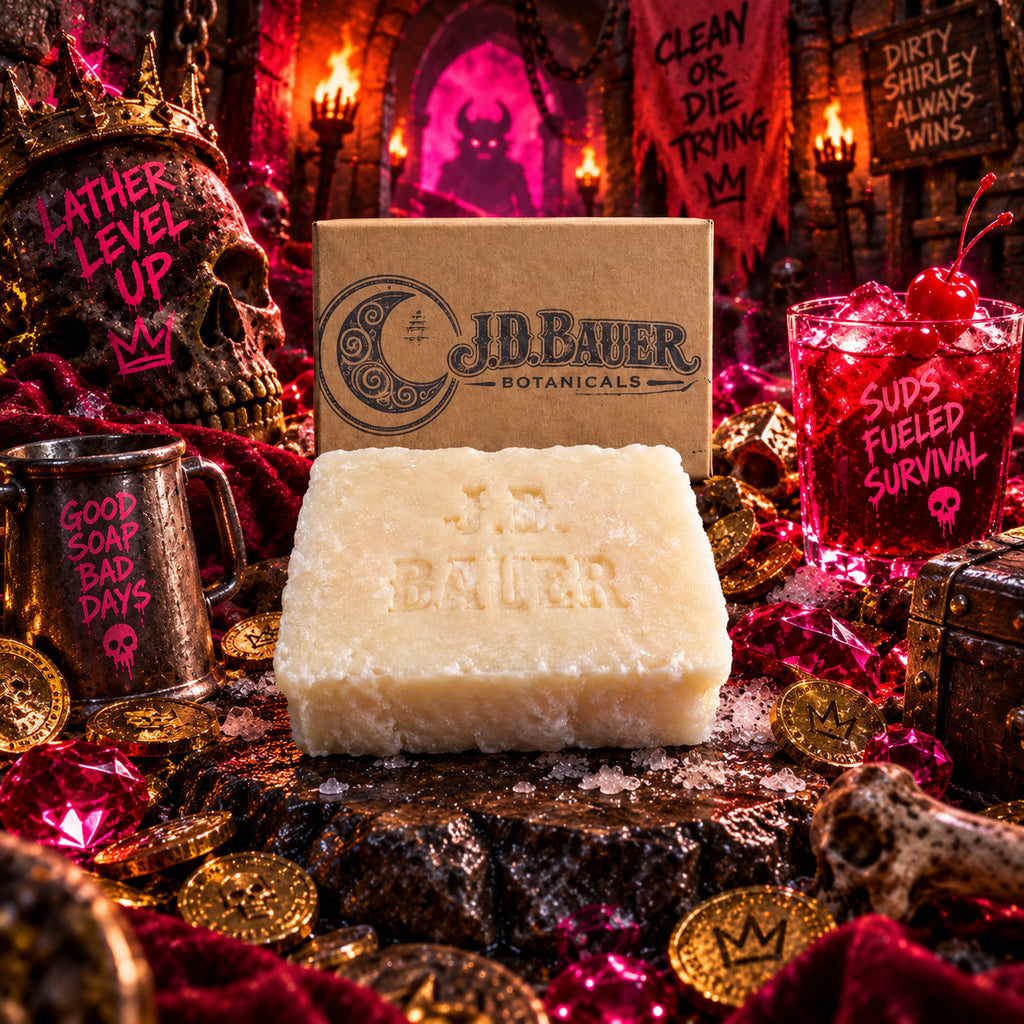 Dirty Shirley cherry and honey bar soap, view 3
