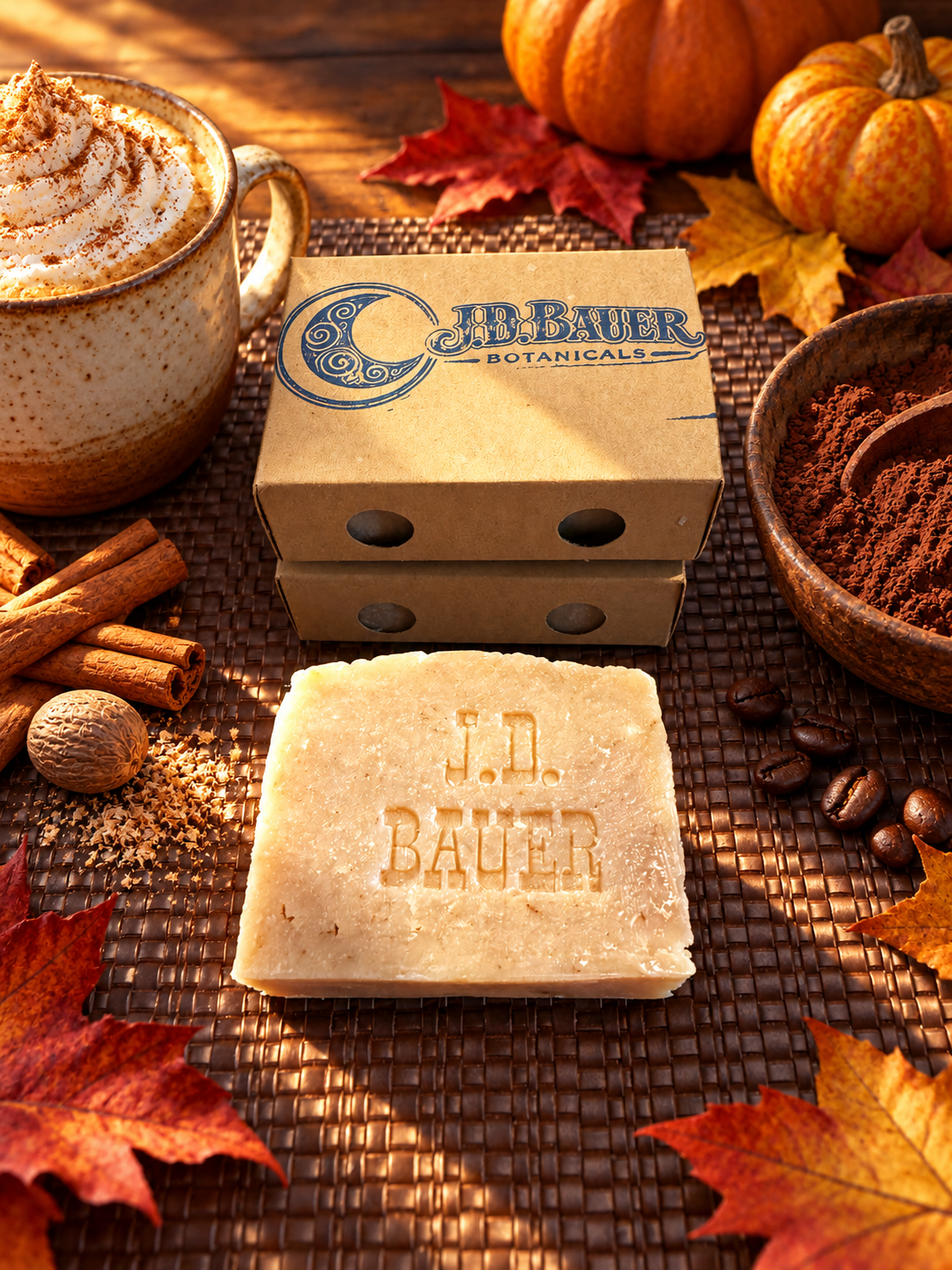 Pumpkin Spice Soap - *Limited Time* with real Ghirardelli cocoa powder