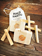 Holy Smoke palo santo and tobacco bar soap, view 2