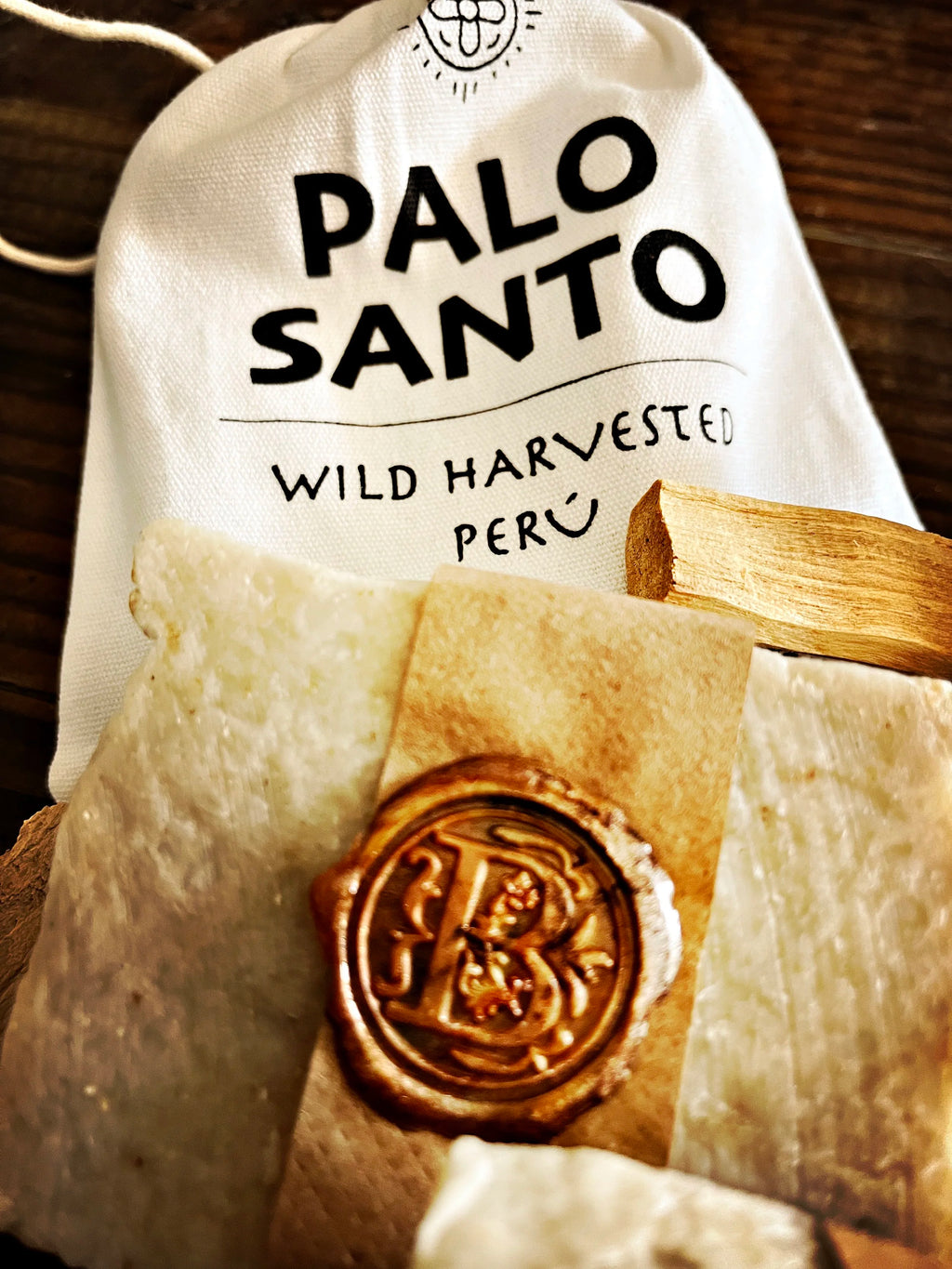 Holy Smoke palo santo and tobacco bar soap, view 4