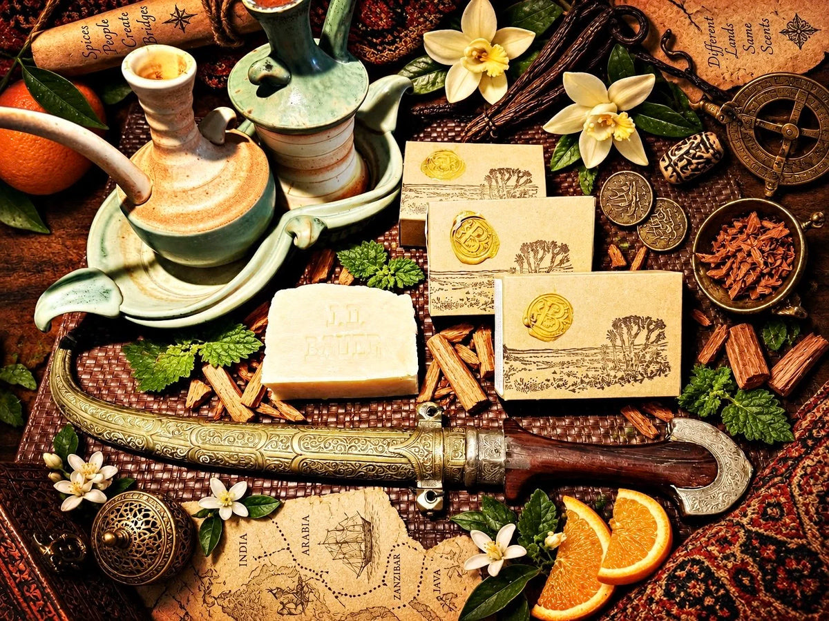 Silk Road sandalwood and vanilla bar soap, view 2