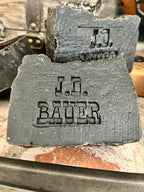 Black 30% Norwegian pine tar soap bar with charcoal, view 3