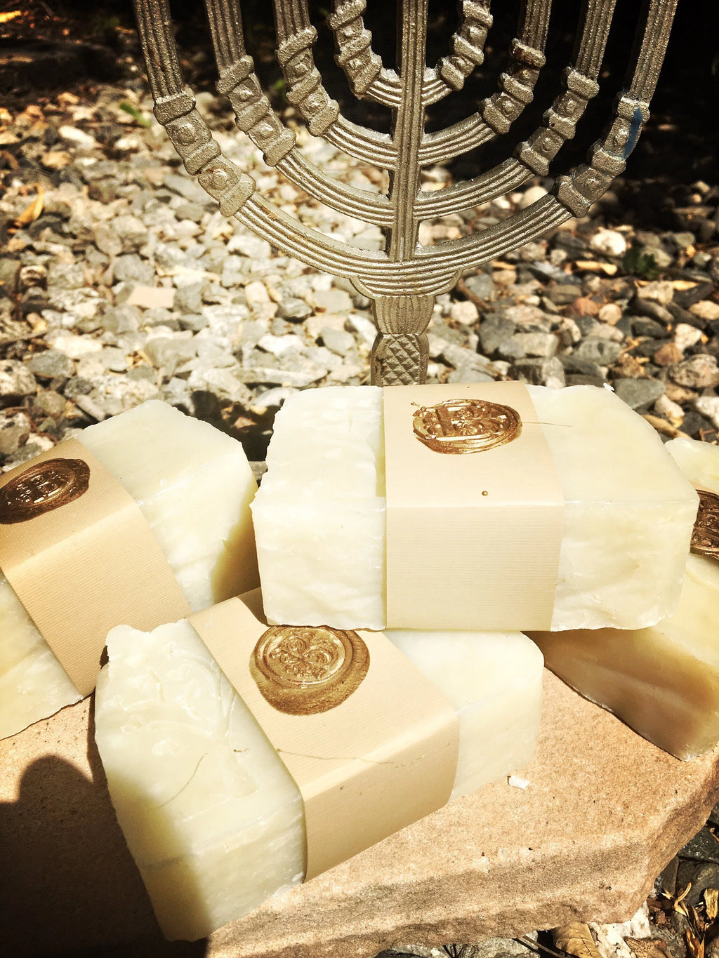 Biblical Borith Dead Sea mud and frankincense bar soap, view 3