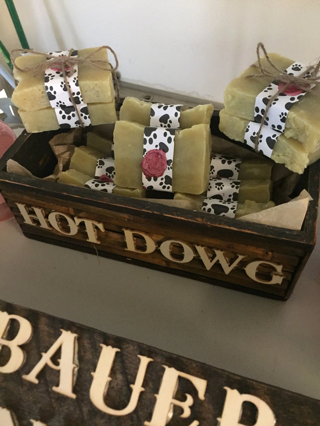 Haute Dowg natural dog shampoo bar, view 3