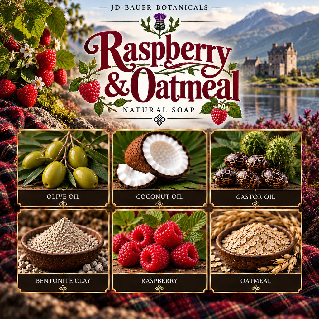 Raspberry and Oatmeal ingredients